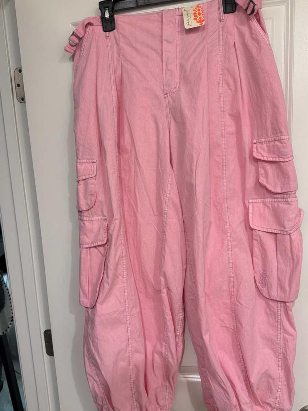 Free People Charmer Utility Pants 🔥 Size Xl - Picture 3 of 3